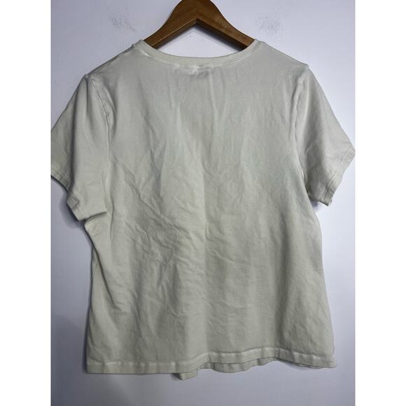 Skims Jersey Cotton Shirt Size 3X in Bone color - Picture 4 of 5